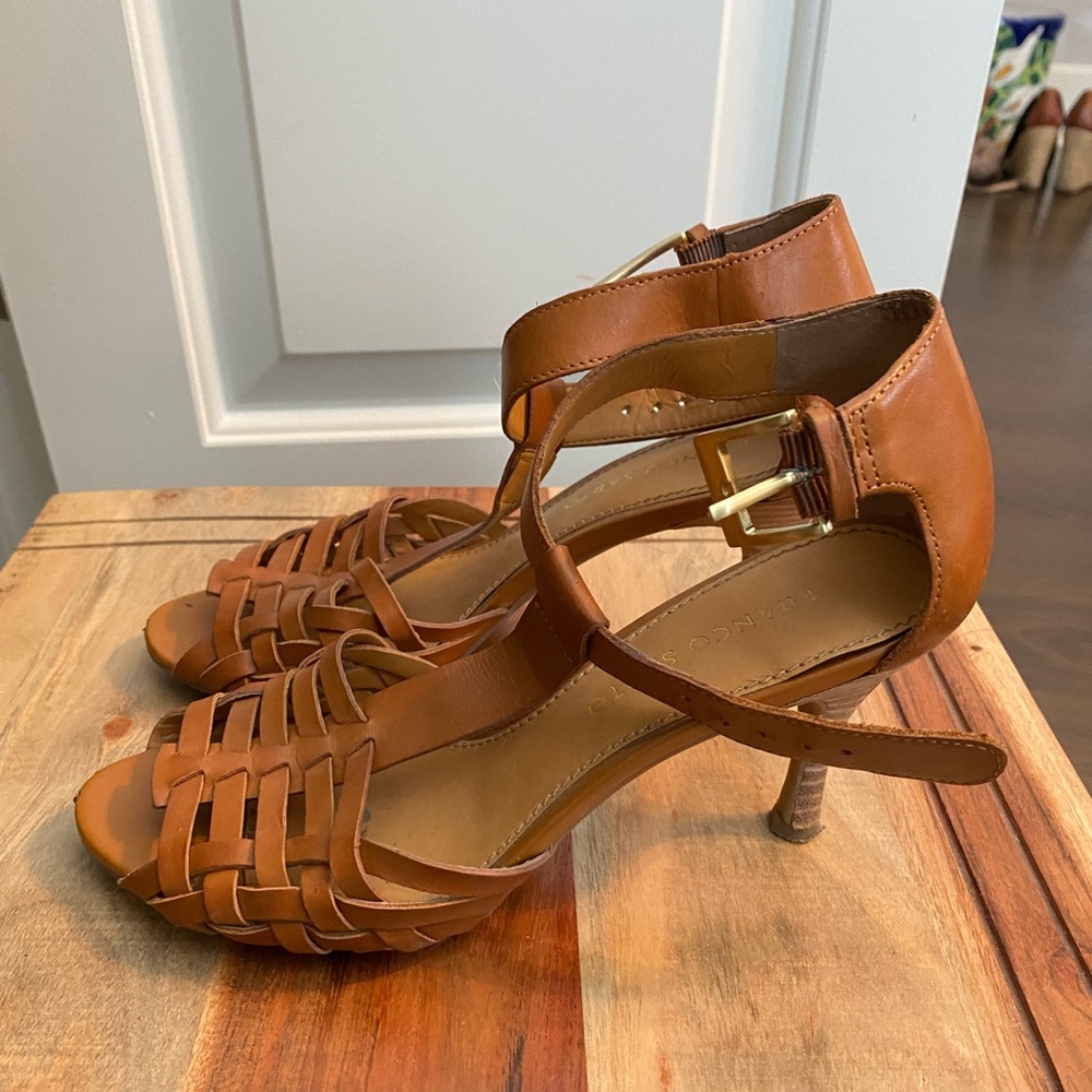 Franco Sarto Peep Toe Sandals